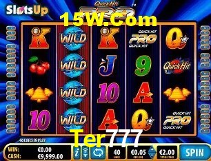 Jackpots e promoções na Ter777